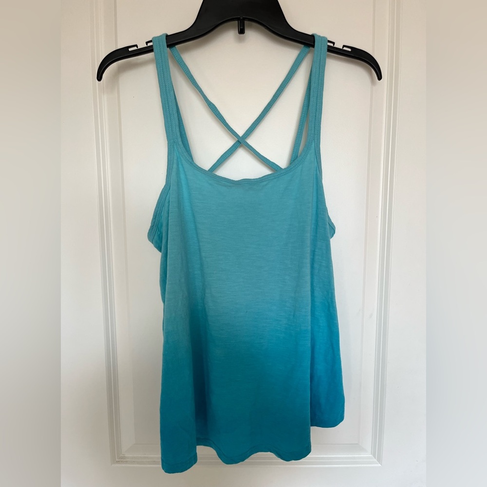 MIA Sport Ombré Blue Tank Top M